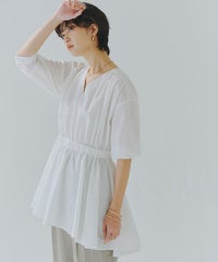 [RASW] ウエストギャザーチュニック