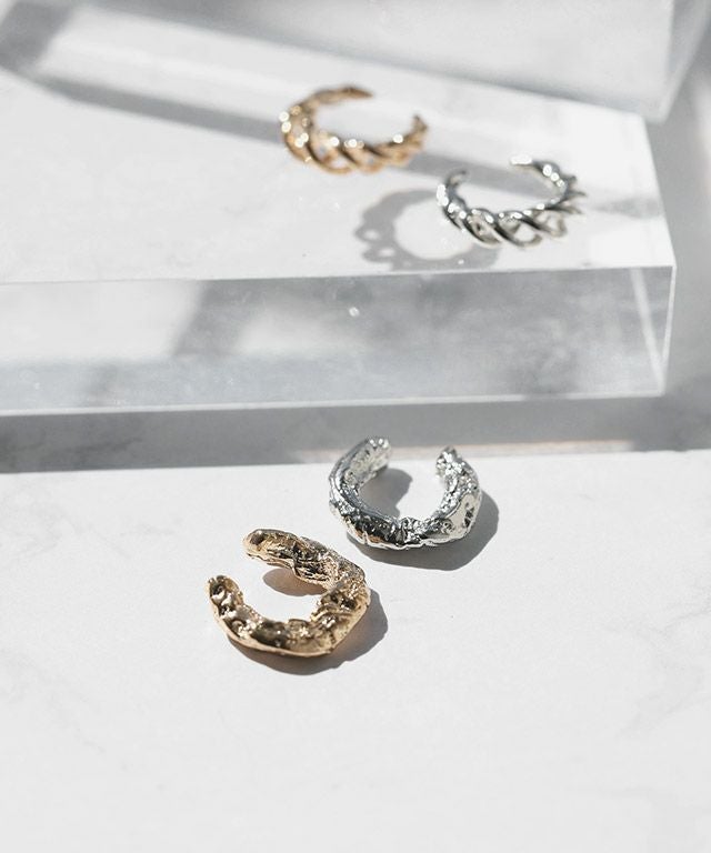 選べるデザインメタルイヤーカフ