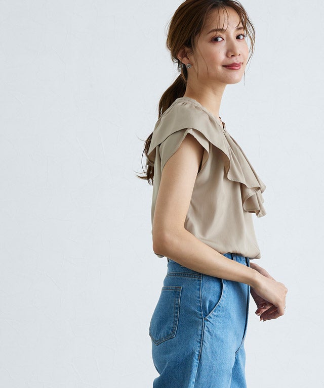 165cm / グレージュ / M