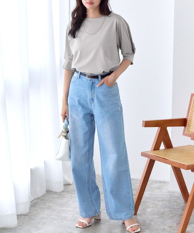 162cm / ライトグレー / M
