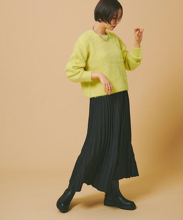 RASW]モヘアタッチクロップドニット【スピード配送】 | 【公式