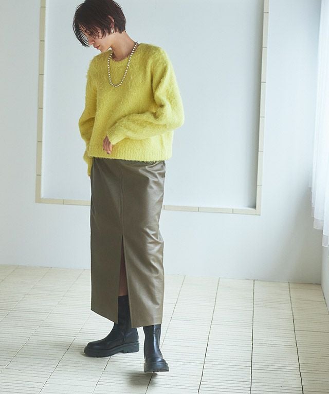 RASW]モヘアタッチクロップドニット【スピード配送】 | 【公式