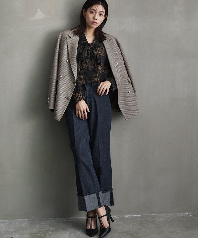 167cm / インディゴ / M