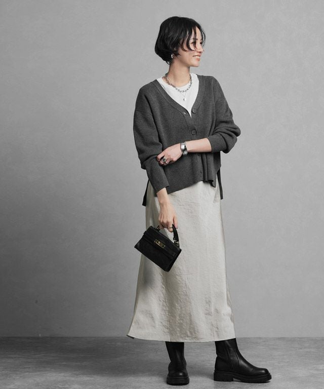 165cm / 杢チャコール / M