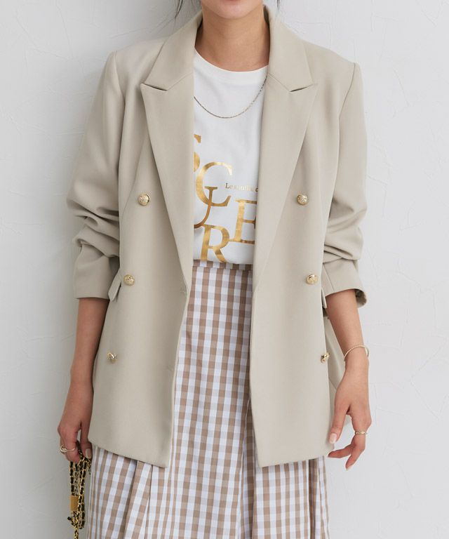 162cm / グレージュ / M