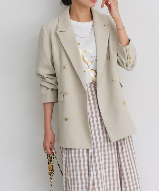 162cm / グレージュ / M