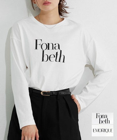 ロゴロングスリーブTシャツ