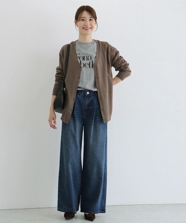 163cm / A / 杢グレー×ブラック / M