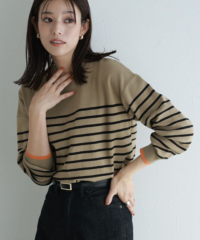 シーバイクロエ　ラメボーダーニット SEE BY CHLOE - シーバイクロエ ラメボーダーニットの通販 by miel♡'s