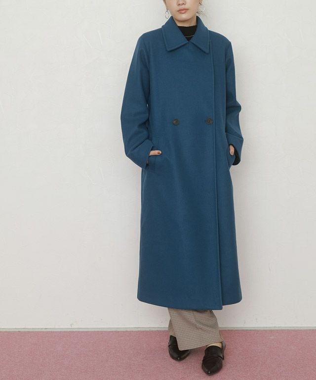 メルトンステンカラーロングコート【スピード配送】 | 【公式】Pierrot