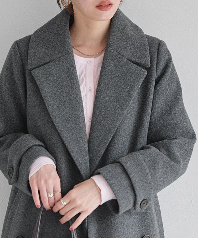 メルトンPコート | 【公式】Pierrot（ピエロ）レディースファッション