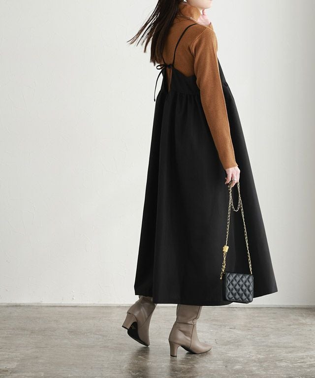 アウトレットSALE！】ギャザーキャミワンピース 【Pierrot】【スピード