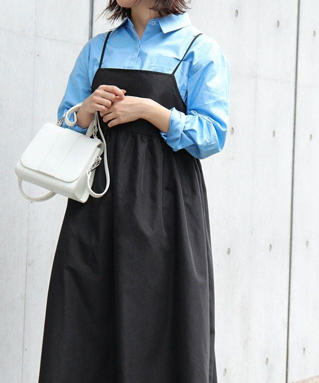 アウトレットSALE！】ギャザーキャミワンピース 【Pierrot】【スピード