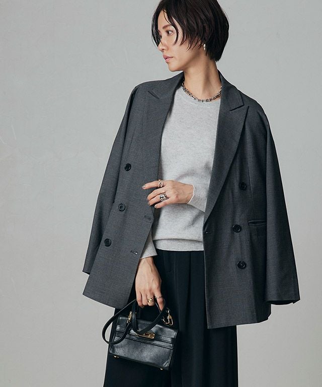 RASW] ウールミックスダブルジャケット◇送料無料【スピード配送