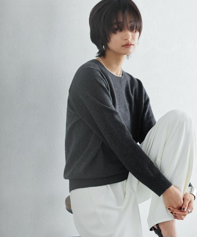 166cm / 杢チャコール / M