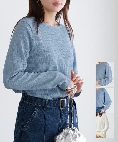 デザインが選べるジャカードカットソー