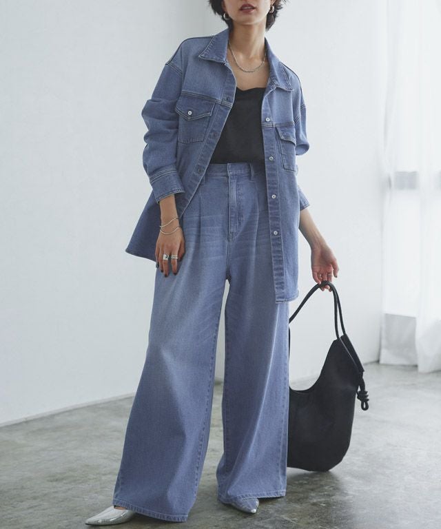 166cm / ブルー/シルバー / M