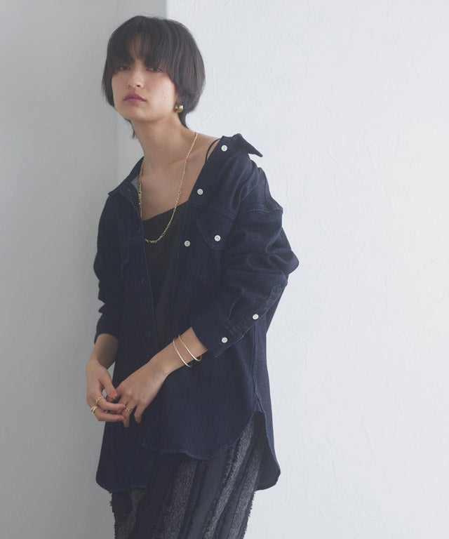 166cm / インディゴ / M