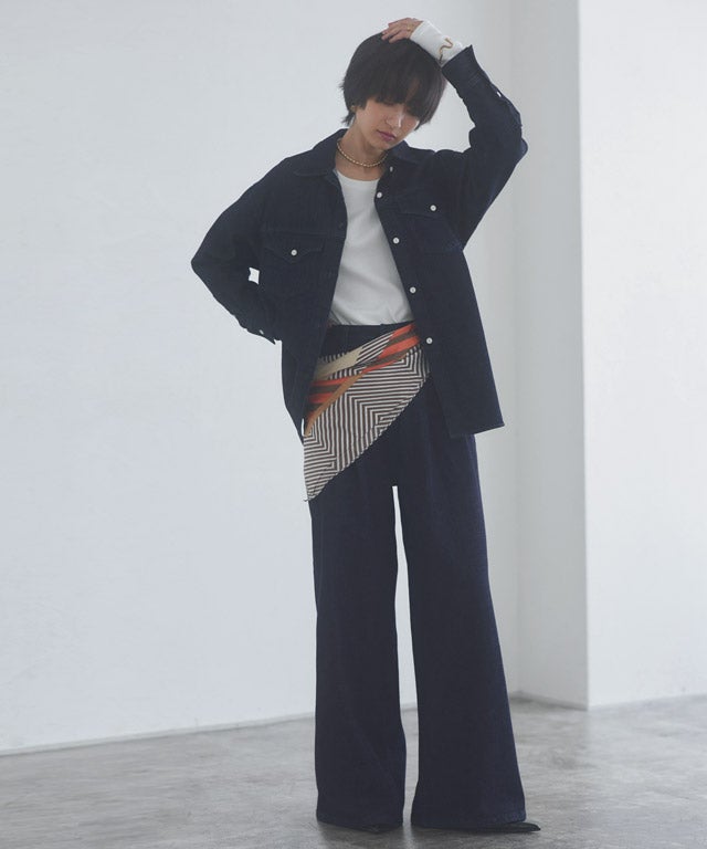 166cm / インディゴ / M