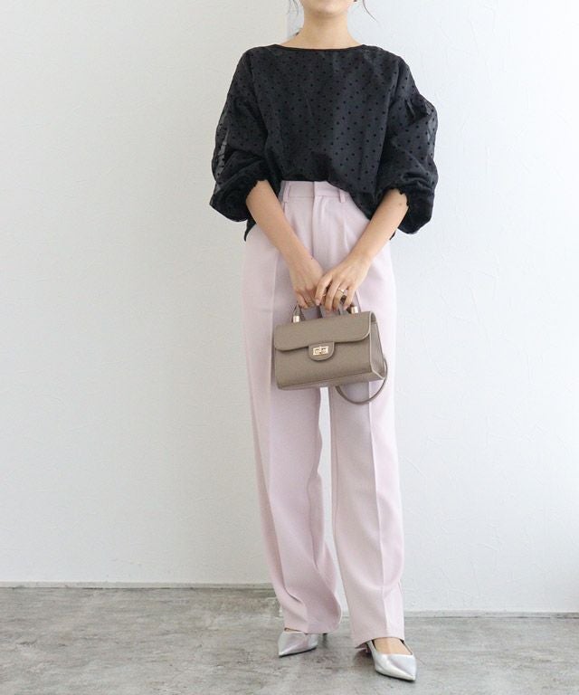 フロッキードットブラウス 【Pierrot】 | 【公式】Pierrot（ピエロ