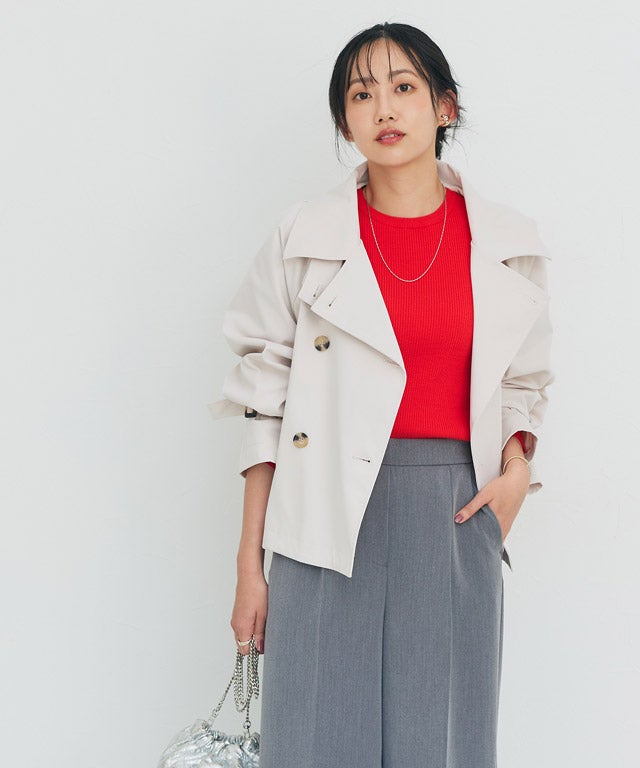 162cm / グレージュ / M
