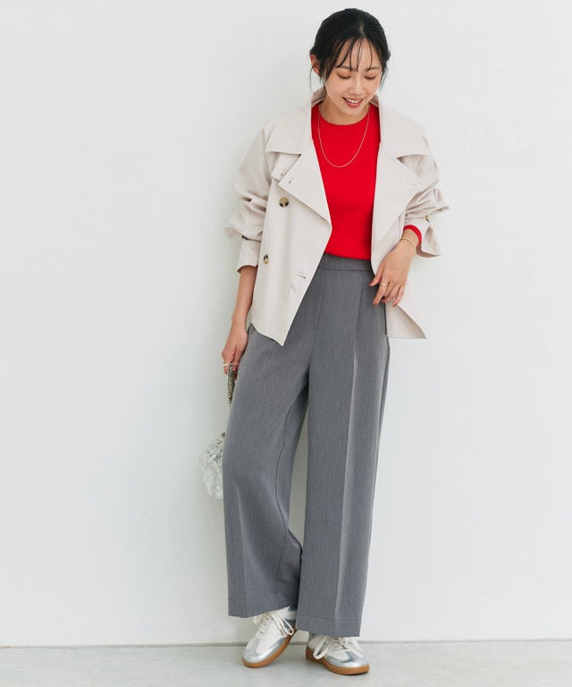 162cm / グレージュ / M