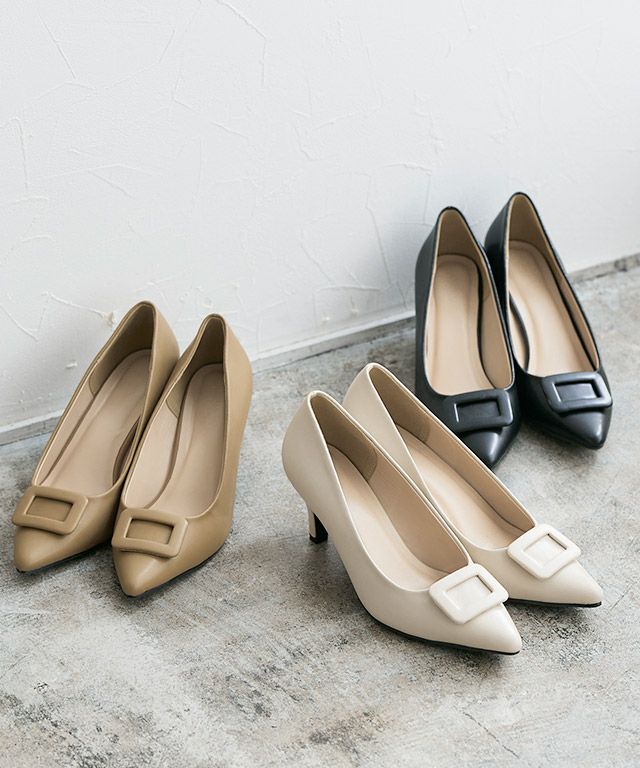 モチーフ付きポインテッドトゥパンプス | 【公式】Pierrot（ピエロ