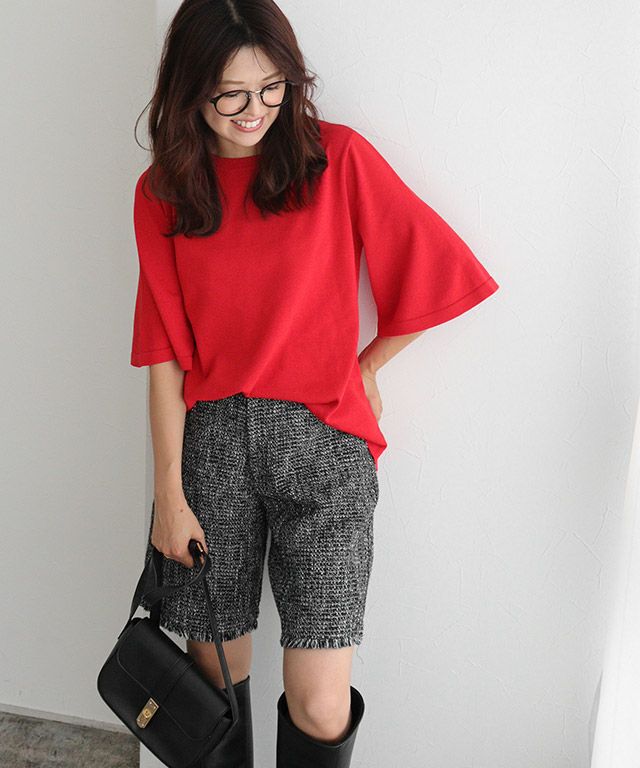 ツイードショートパンツ | 【公式】Pierrot（ピエロ）レディース