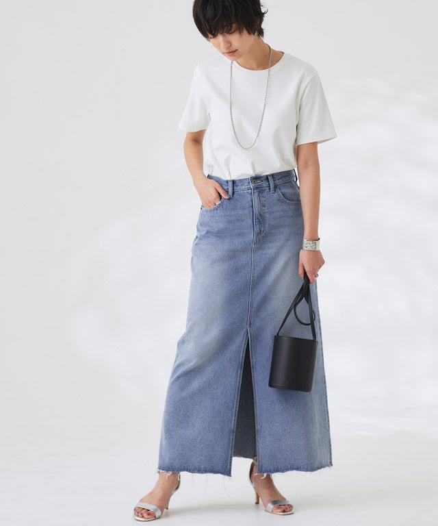 166cm / サックス / M