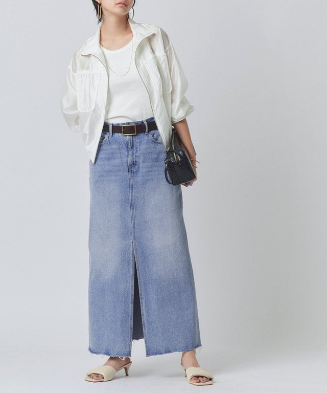 166cm / サックス / M