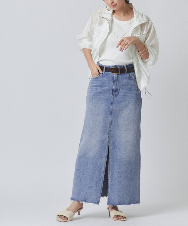 166cm / サックス / M