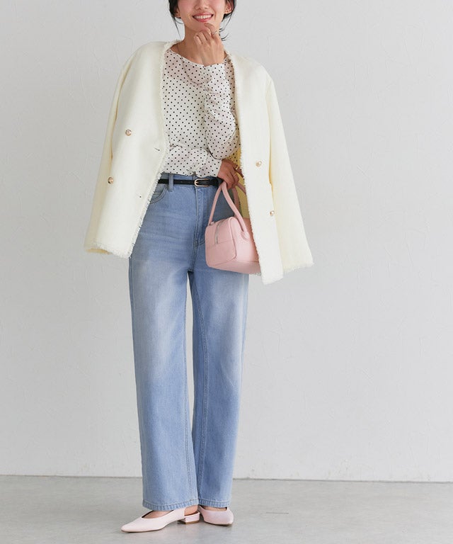 162cm / サックス / M