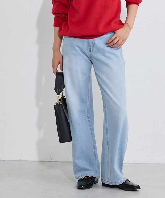 158cm / サックス / M