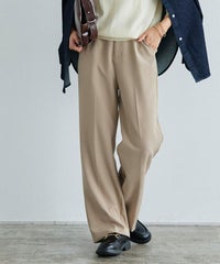 [RASW] センタープレスリラックスパンツ