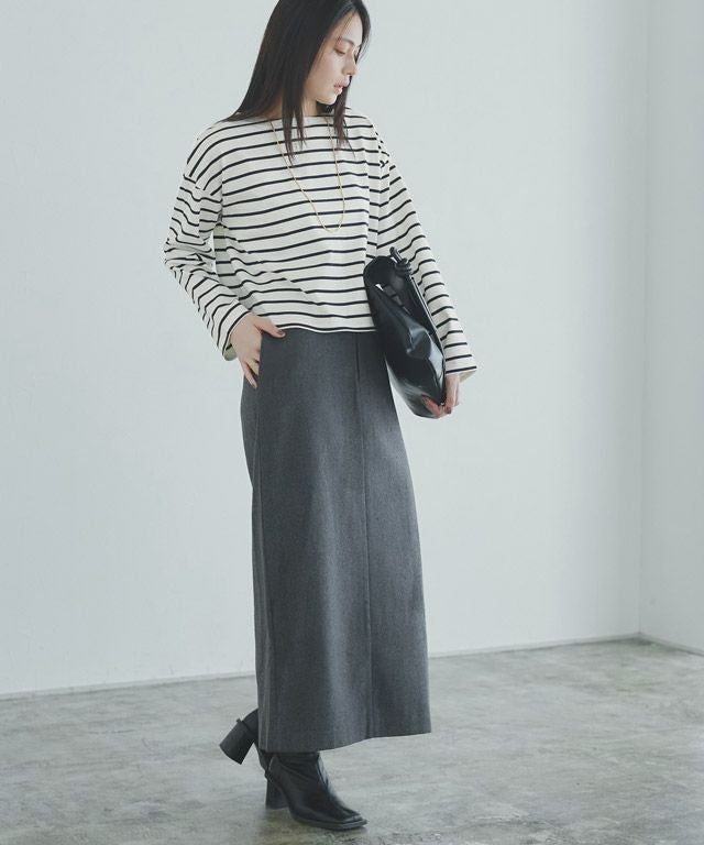 machatt ボーダークロップドティ　イエロー sayuki様専用 MACHATT ボーダークロップドロンT(イエロー)の通販 by