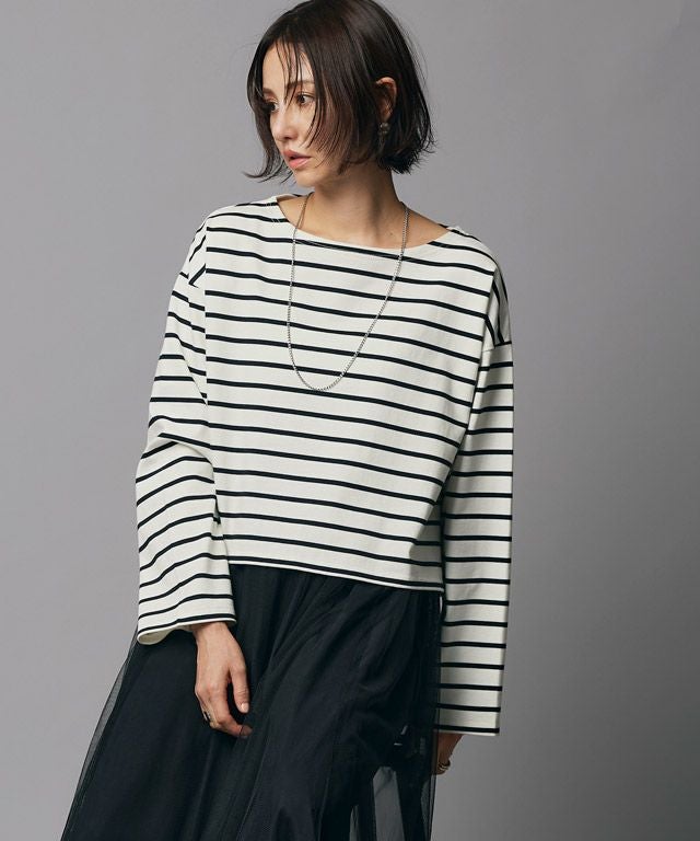 165cm / オフホワイト×ブラック / M