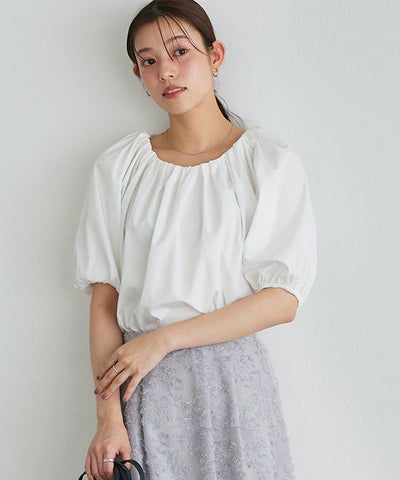 2wayオフショルブラウス