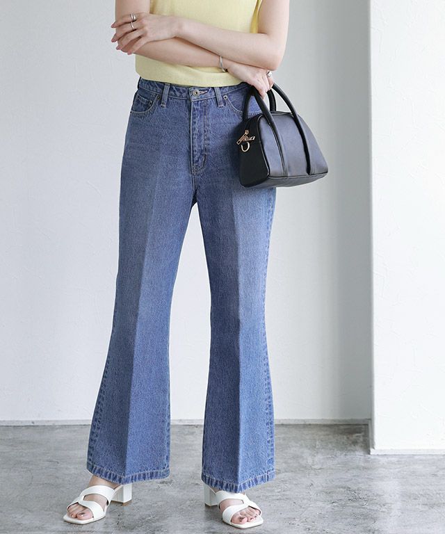 アウトレットSALE！】フレアデニムパンツ | 【公式】Pierrot（ピエロ