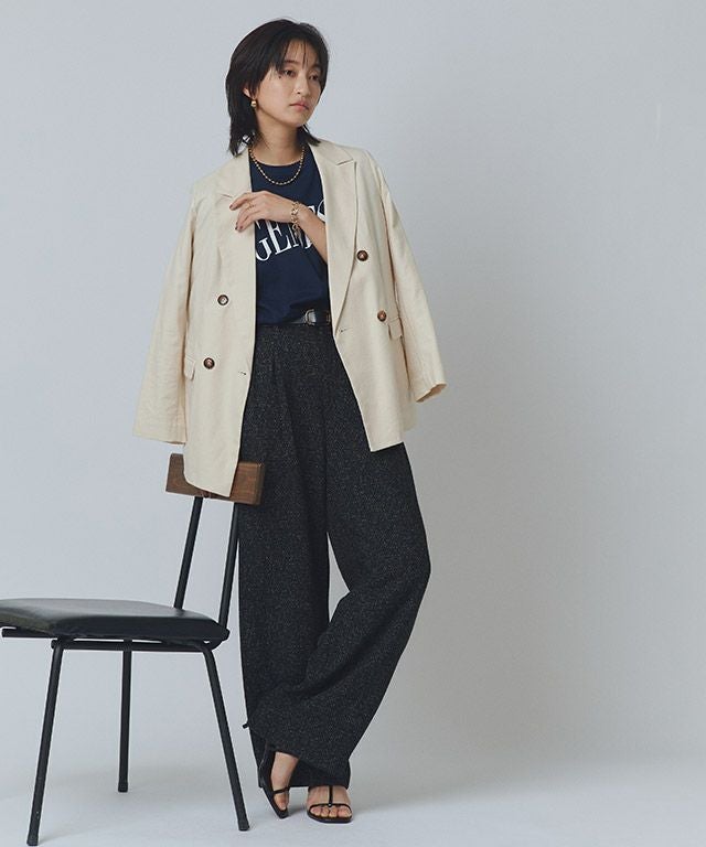 166cm / アイボリー / M