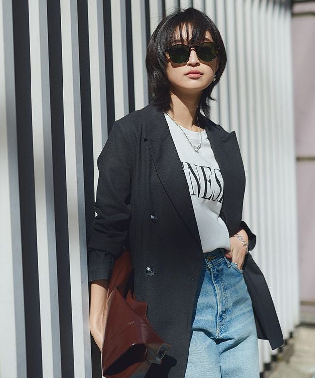 RASW]ダブルブレストリネンジャケット ◇送料無料【スピード配送