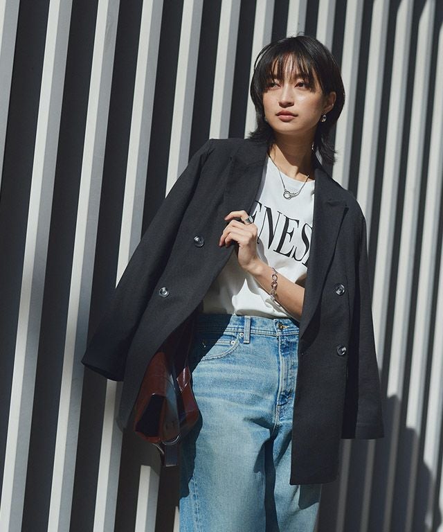 RASW]ダブルブレストリネンジャケット ◇送料無料【スピード配送