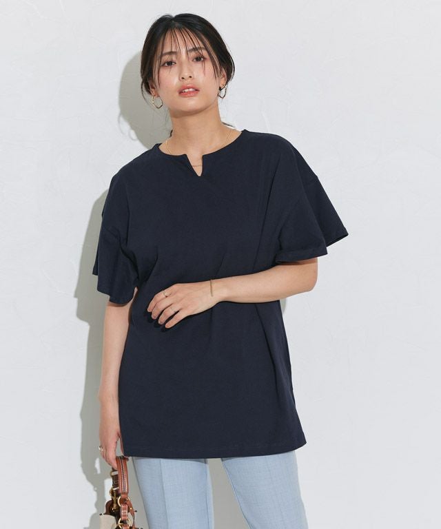 158cm / ネイビー / ロング丈 / M