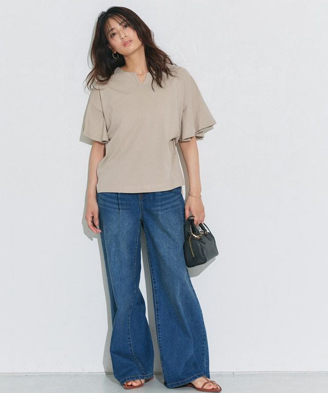 158cm / サンドベージュ / ミドル丈 / M