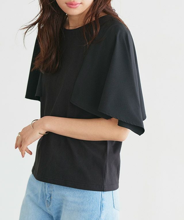 ハンカチスリーブカットソー