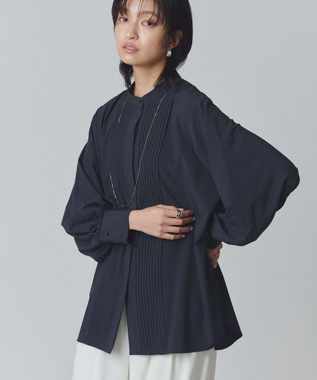 Akaneさんコラボ】[RASW]ピンタックボリュームスリーブブラウス ◇送料