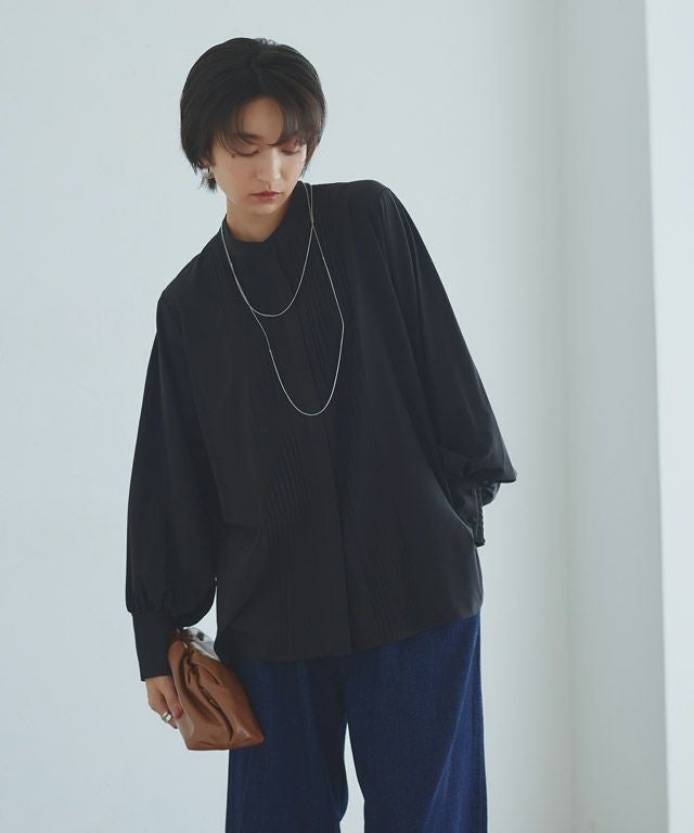 Akaneさんコラボ】[RASW]ピンタックボリュームスリーブブラウス ◇送料