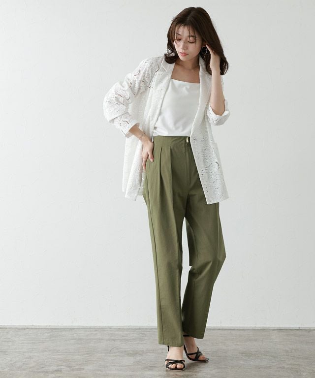 2タックツイルパンツ | 【公式】Pierrot（ピエロ）レディース