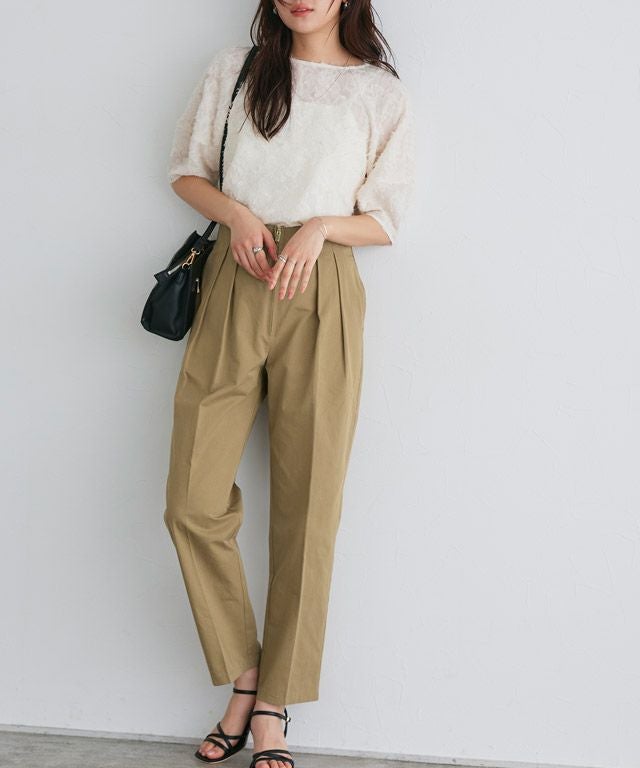 2タックツイルパンツ | 【公式】Pierrot（ピエロ）レディース