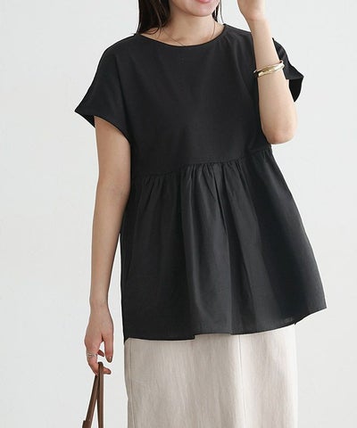 ドッキングヘムフレンチTシャツ