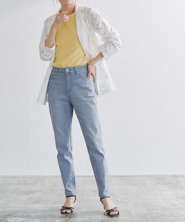 167cm / サックス / M